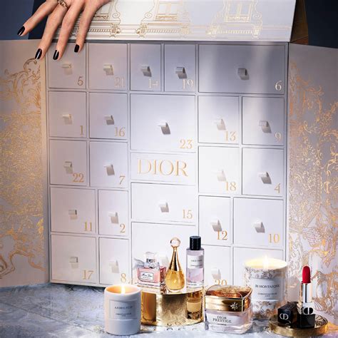 calendario de adviento maquillaje dior|dior beauty advent calendar.